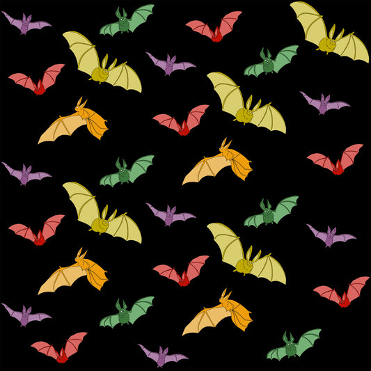 Colourful Bat Pattern